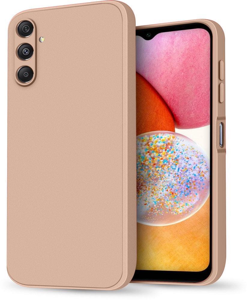Силіконовий чохол HardCorner Samsung Galaxy A14 A145 (з мікрофіброю) Powdery (35409-0C)