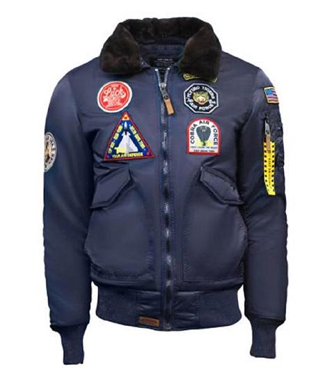 Бомбер Top Gun Eagle CW45 Jacket 3XL Navy (TGJ1938N3XL) - фото 1