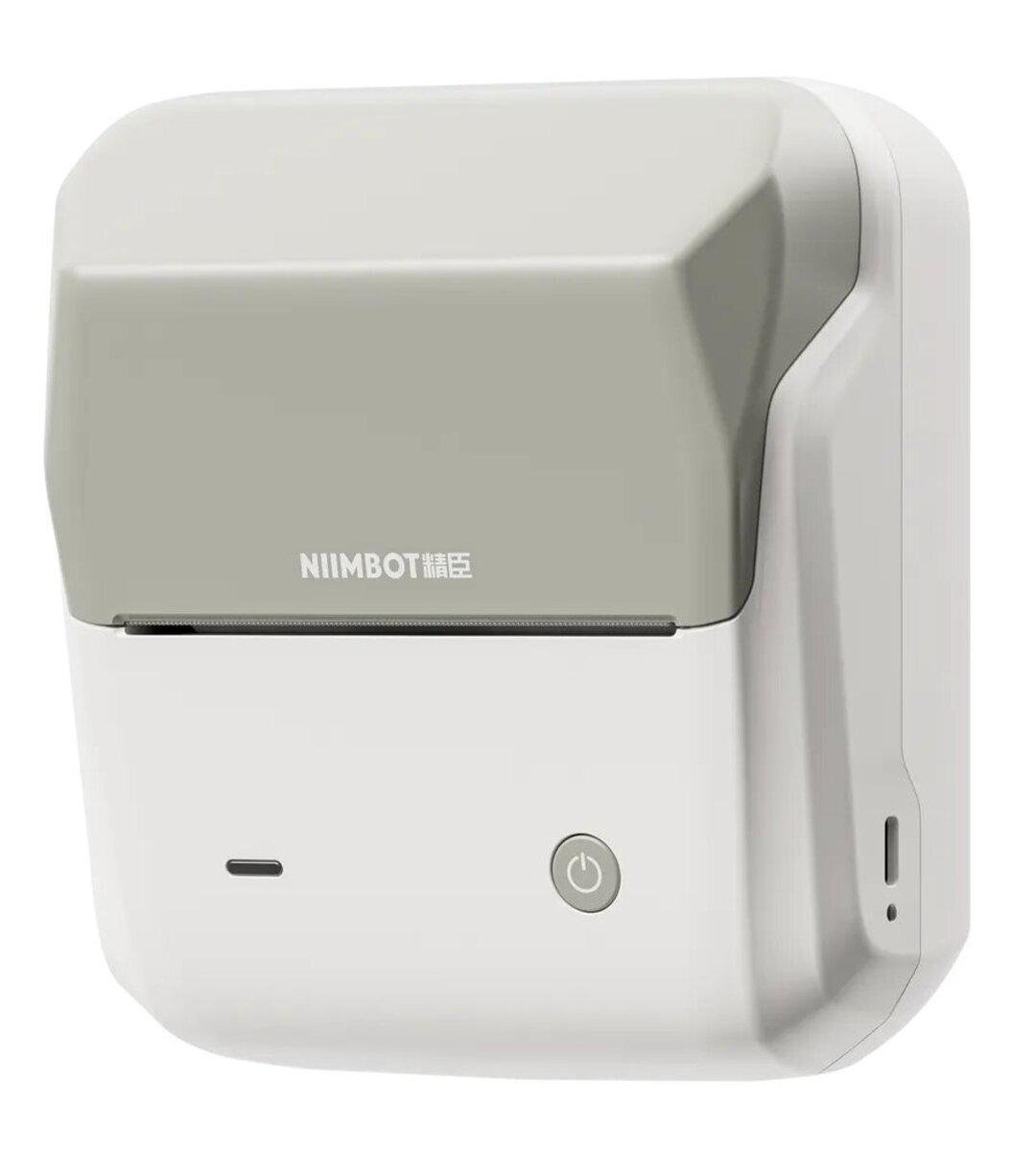 Портативний термопринтер NIIMBOT B31 1500 mAh 203dpi для друку наклейок/стікерів Grey (1AE18201604) - фото 3 Портативний термопринтер NIIMBOT B31 1500 mAh 203dpi для друку наклейок/стікерів Grey (1AE18201604) - фото 3