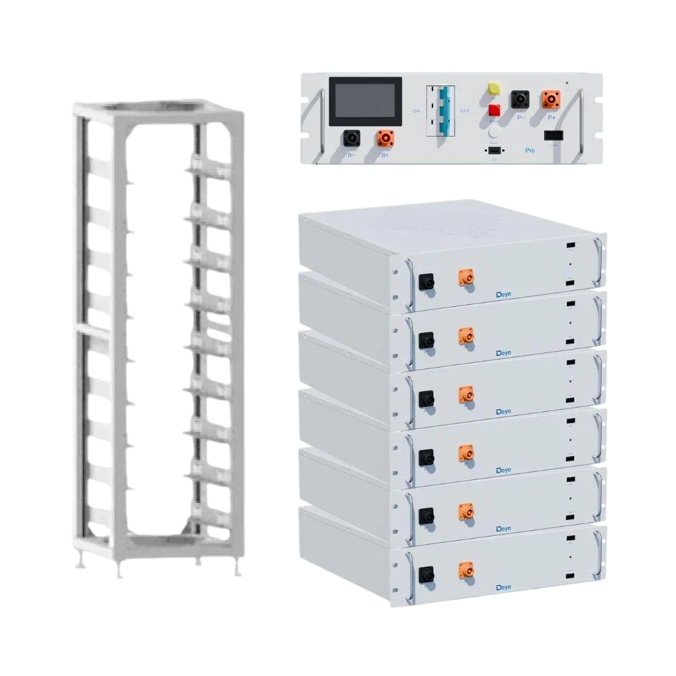 Комплект высоковольтных аккумуляторов Deye BOS-G 6xBOS-GPack5.1 30,72 кВт/ч/BOS-G-PDU2/стойкая 3U-LRACK (2977148698)