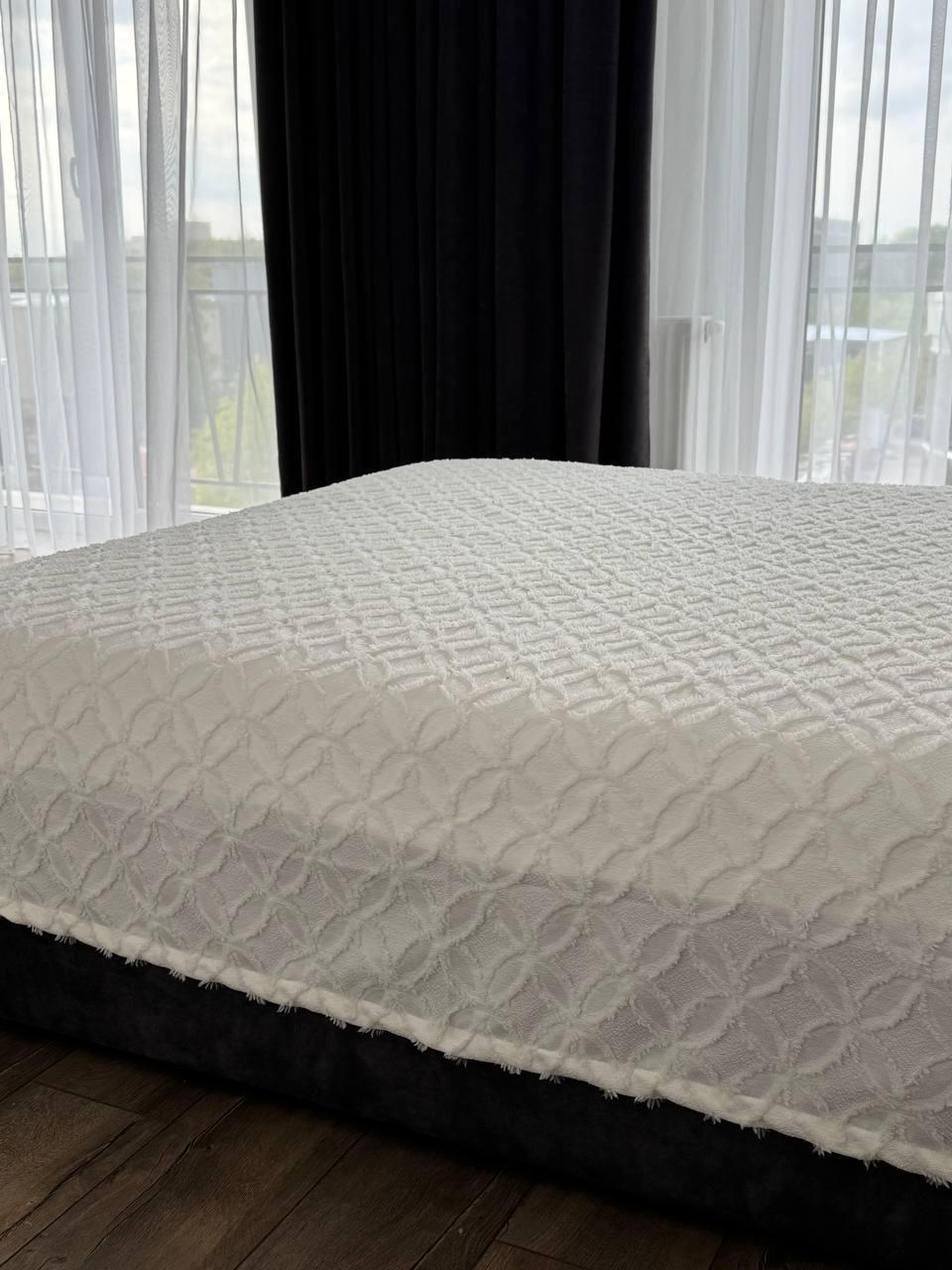 Покрывало Фрея 140x250 см Молочный (21621-2-140x250cm) - фото 7 Покрывало Фрея 140x250 см Молочный (21621-2-140x250cm) - фото 7