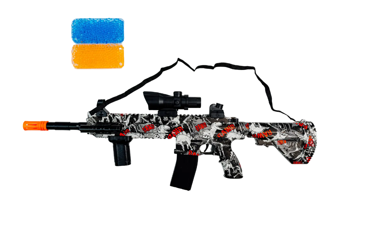 Автомат игрушечный для гидробола HK416 H631F на орбизах (21685025)