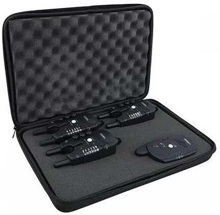 Набор электронных сигнализаторов клева Hirisi S8 3+1 карповые (2684017808)