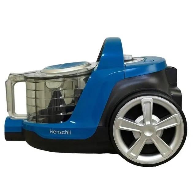 Пилосос циклонного типу Henschll XN-1989 з контейнером 3000 Вт Синій (XN-1989.4) - фото 4