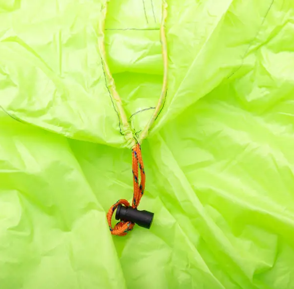 Дощовик-пончо захисний з капюшоном One size Яскраво-зелений (LU-029M) - фото 7