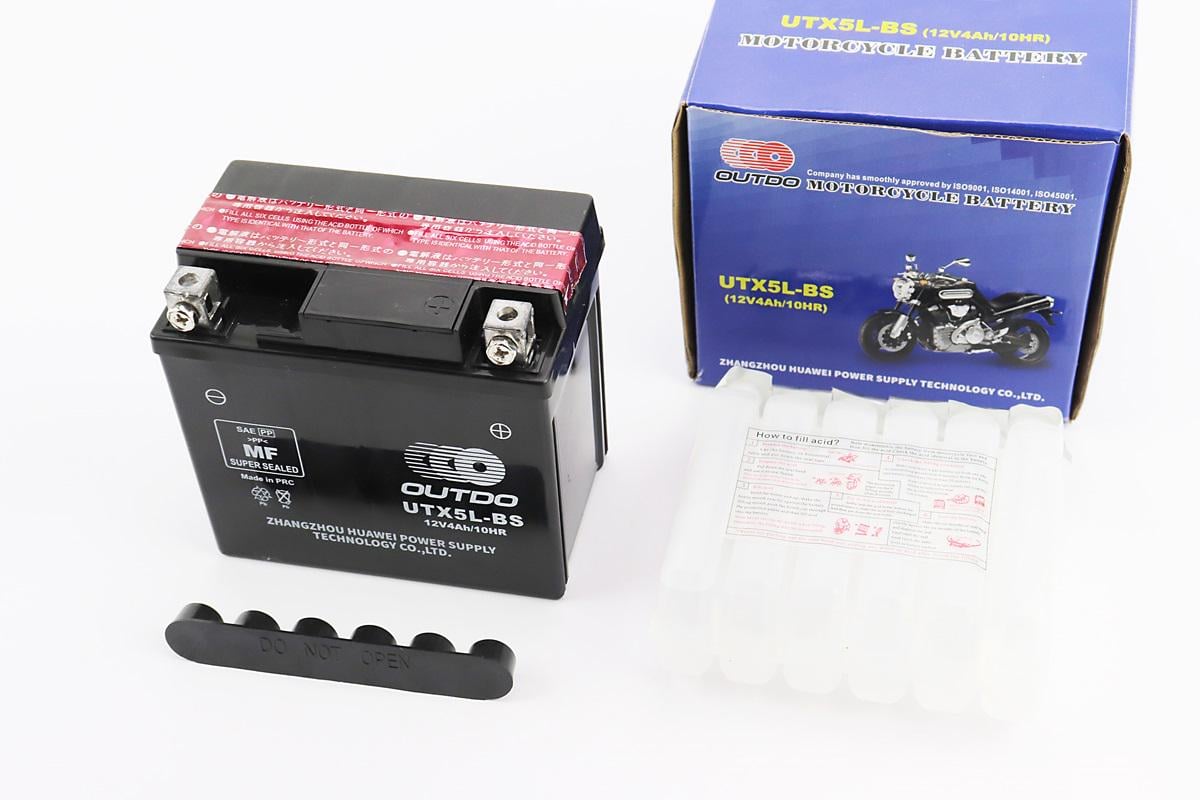 Акумулятор 12 V/4 Ah UTX5L-BS кислотний/ L113хW70хH105 мм - фото 2 Акумулятор 12 V/4 Ah UTX5L-BS кислотний/ L113хW70хH105 мм - фото 2