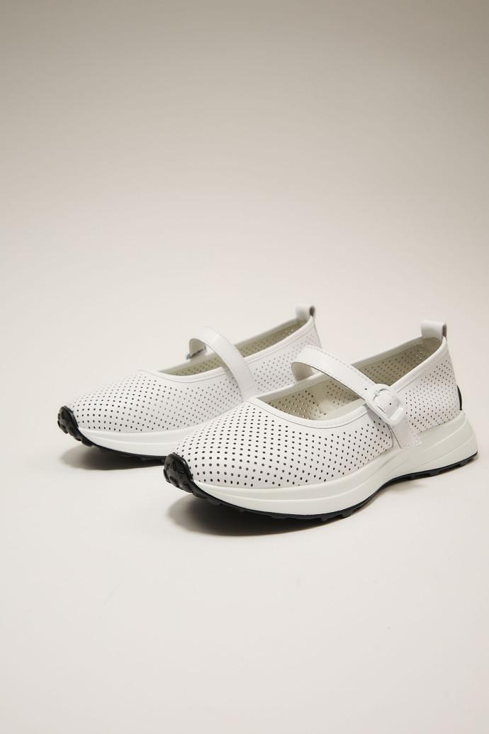 Мокасини жіночі ALLSY шкіряні р. 41 Білий (195200) - фото 2 Мокасини жіночі ALLSY шкіряні р. 41 Білий (195200) - фото 2