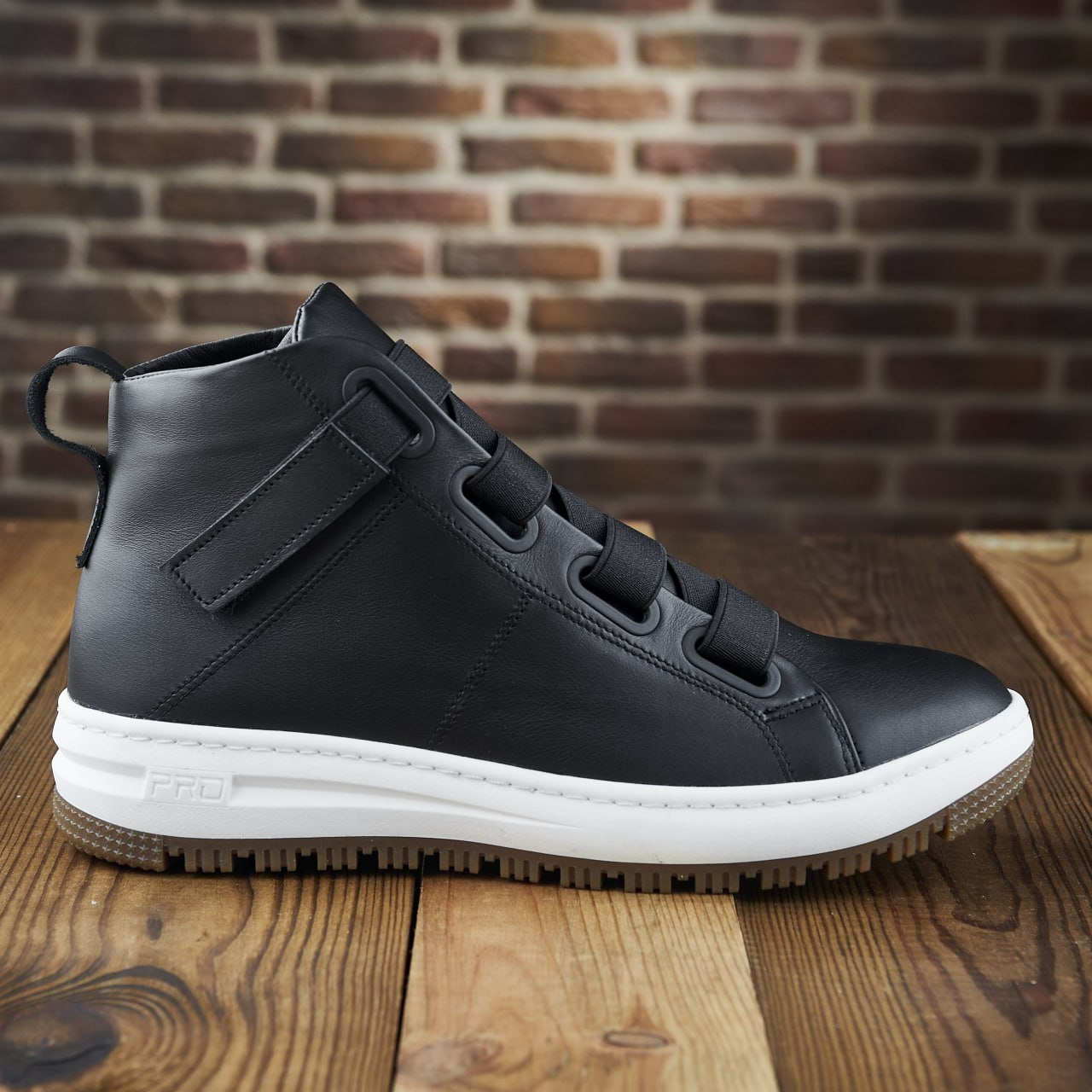 Ботинки мужские зимние кожаные Gross р. 44 29 см Черный (30158874) - фото 8