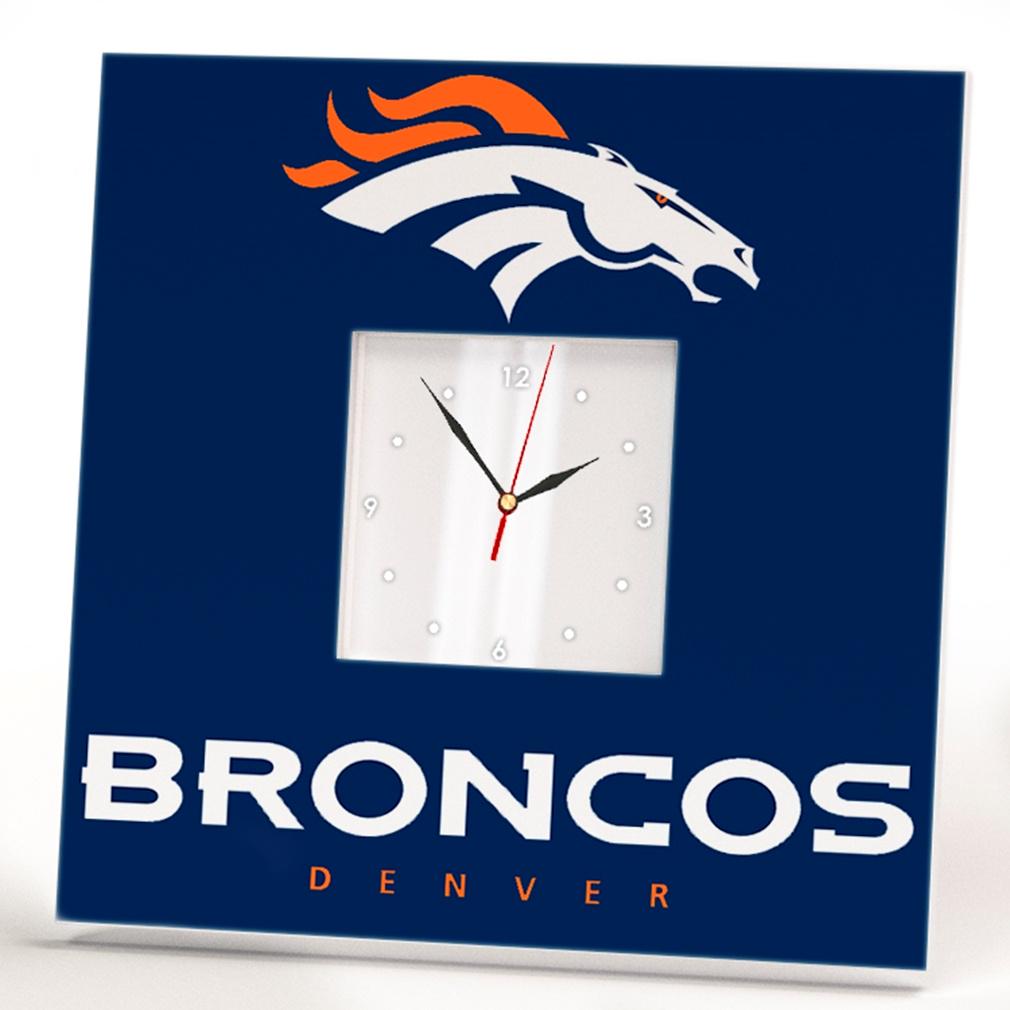 Часы «Denver Broncos» 260x260 мм (C01352)