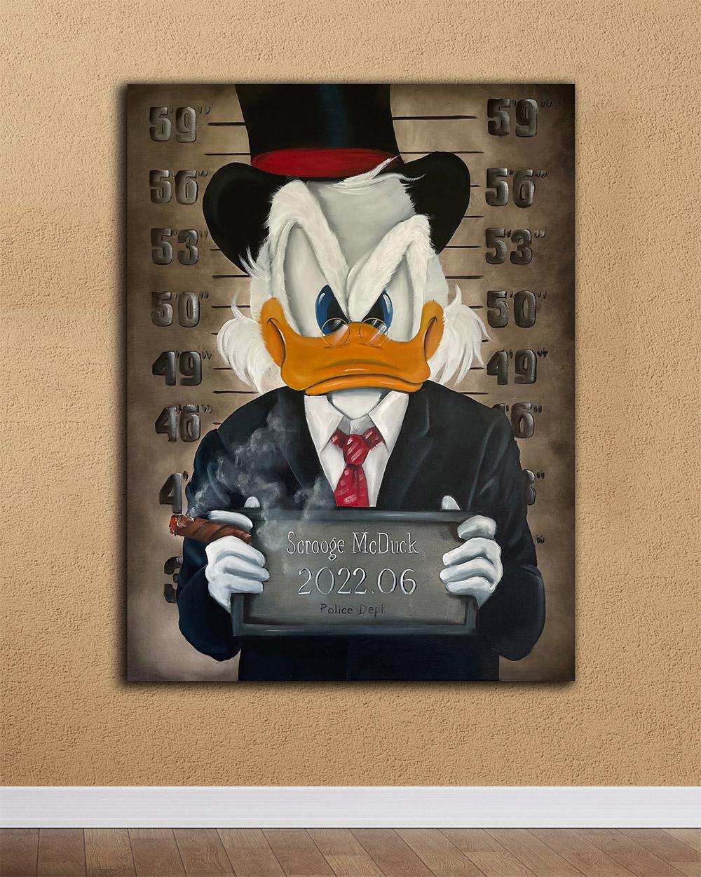 Картина в офис Скрудж Узник 30х40 см (MIX-232)