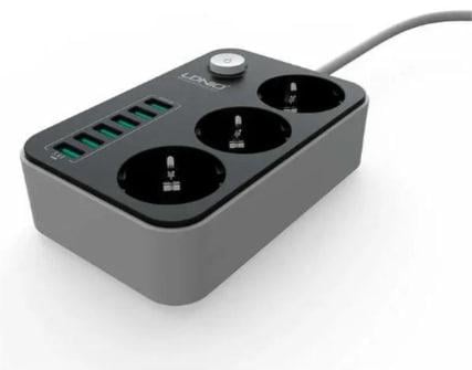 Подовжувач LDNIO SE3631 USB 2 м (SE3631) - фото 2