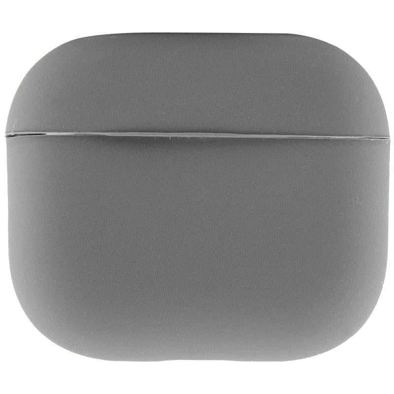 Футляр силіконовий протиударний для навушників AirPods 3 Dark Gray