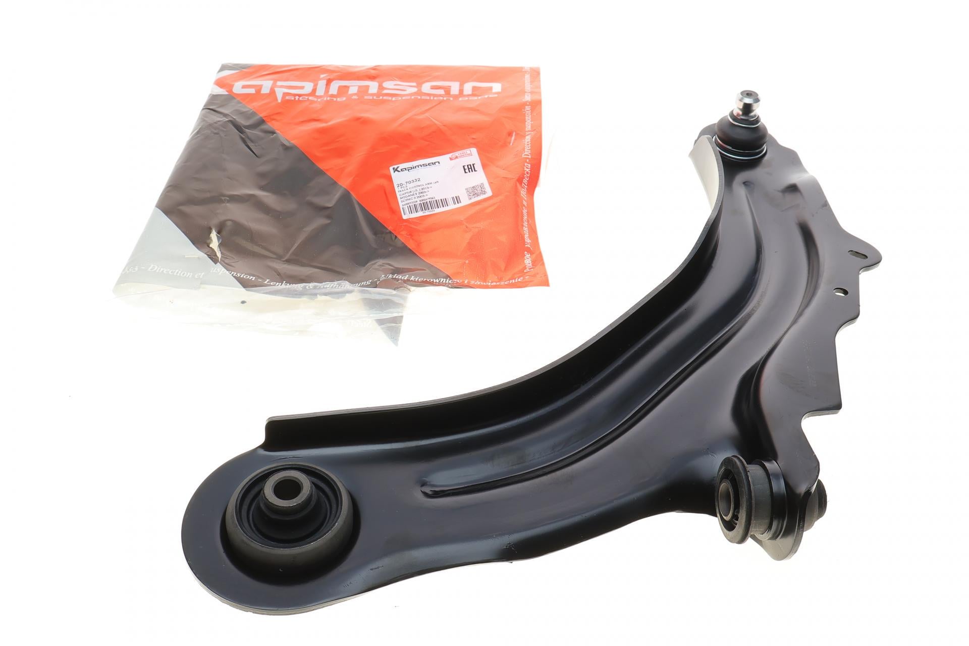 Рычаг подвески KAPIMSAN передний/снизу L Renault Megane II/Scenic II 02-/Captur I 13- с шаровой (20-70332) Рычаг подвески KAPIMSAN передний/снизу L Renault Megane II/Scenic II 02-/Captur I 13- с шаровой (20-70332)