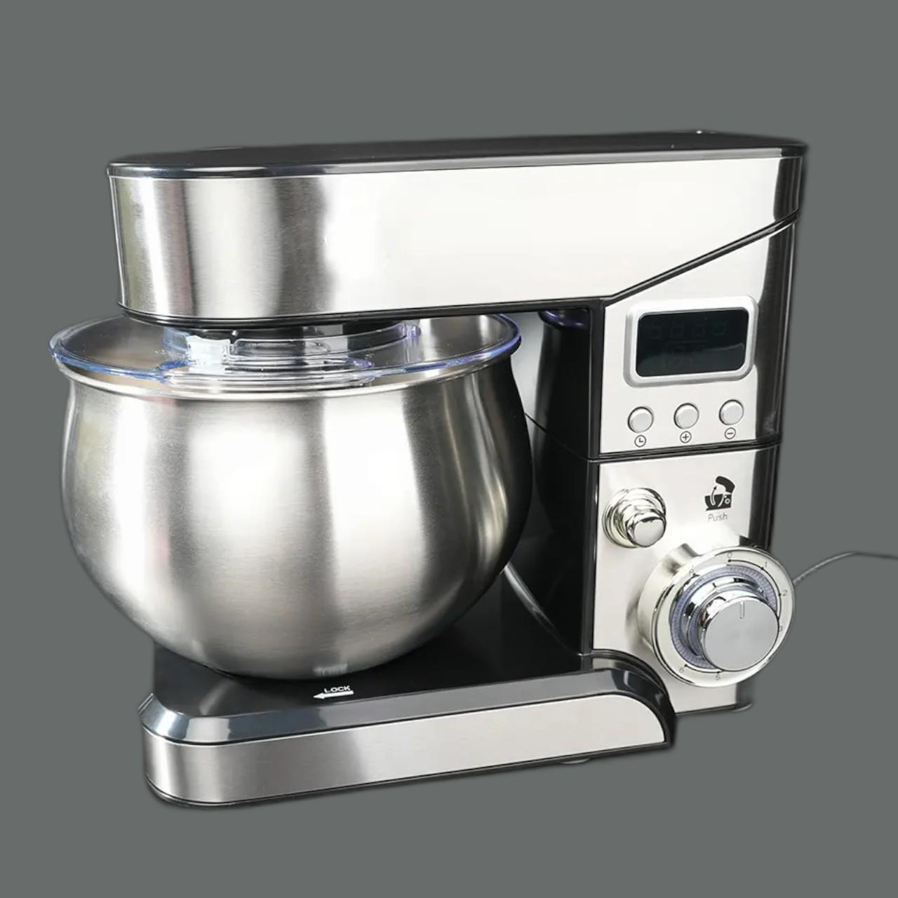 Міксер-тістоміс планетарний Top Kitchen Tk00224 сталева чаша 6 л дисплей 6 режимів 4000 Вт - фото 6