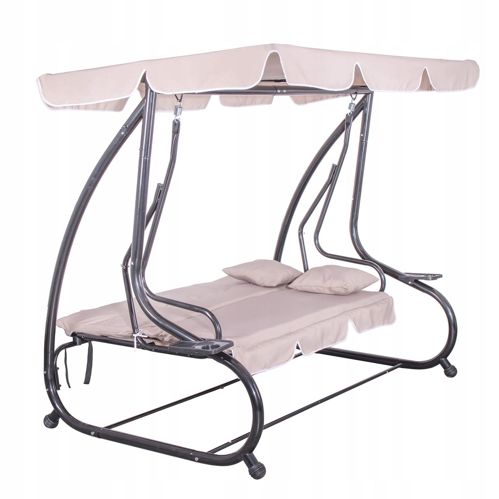 Гойдалка садова Springos Venezia з навісом 163x193 см (GS0006) - фото 2 Гойдалка садова Springos Venezia з навісом 163x193 см (GS0006) - фото 2