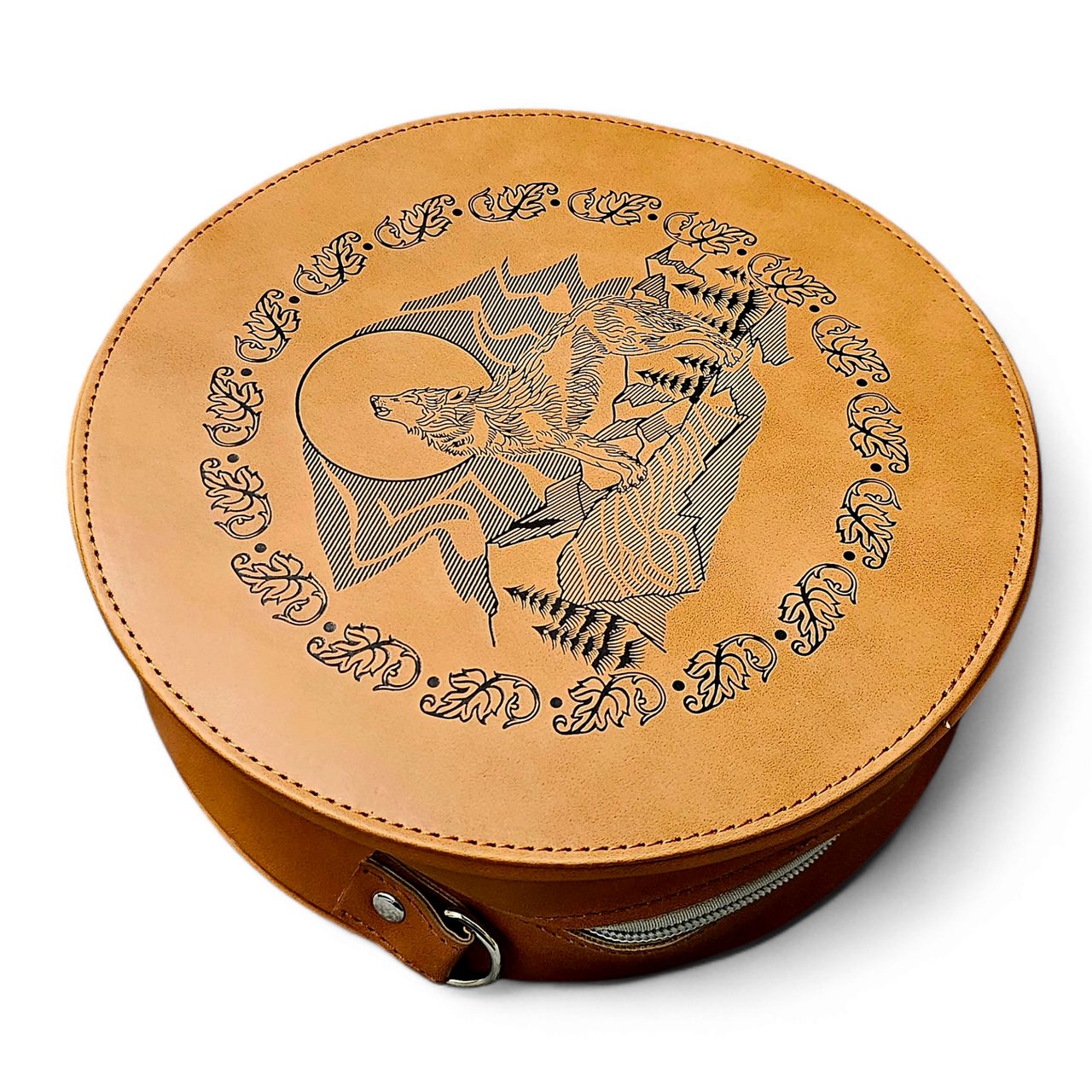 Туристический набор Steppe Wolf в кожаном кейсе (2438439894) - фото 8 Туристический набор Steppe Wolf в кожаном кейсе (2438439894) - фото 8