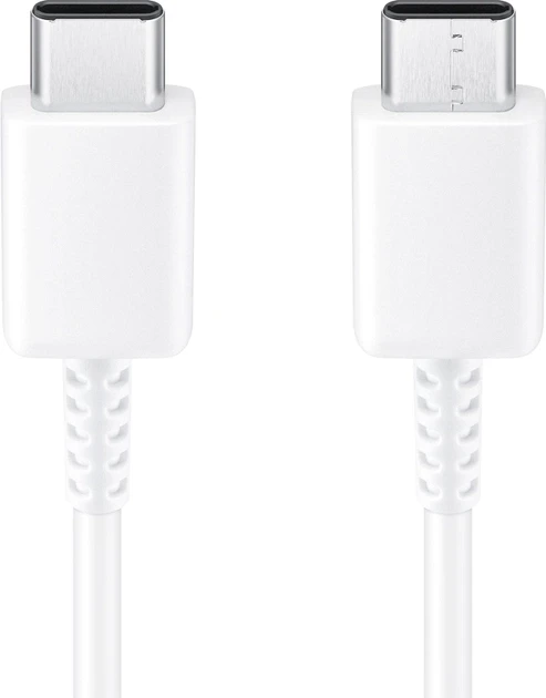 Кабель USB Type-C – USB Type-C 60 Вт 1,8 м White (EP-DW767JWE) - фото 2