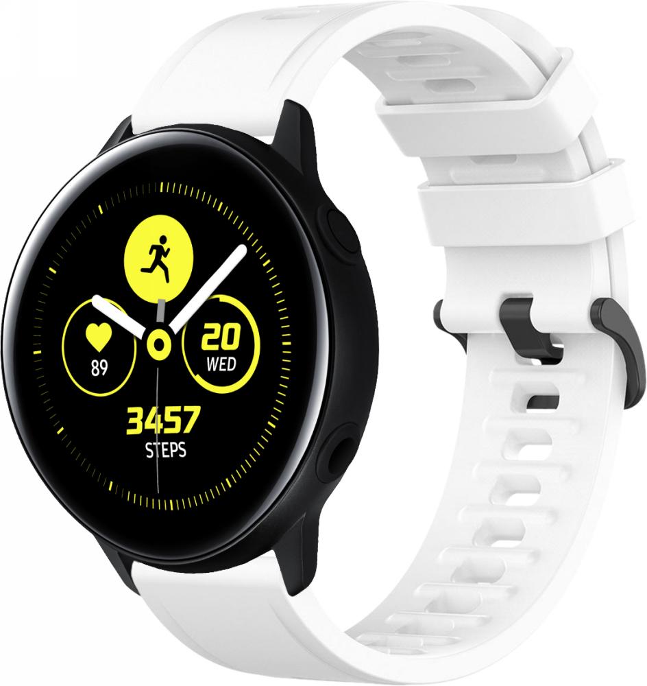 Ремешок Convex для Galaxy Watch Active 20 мм White (18492)