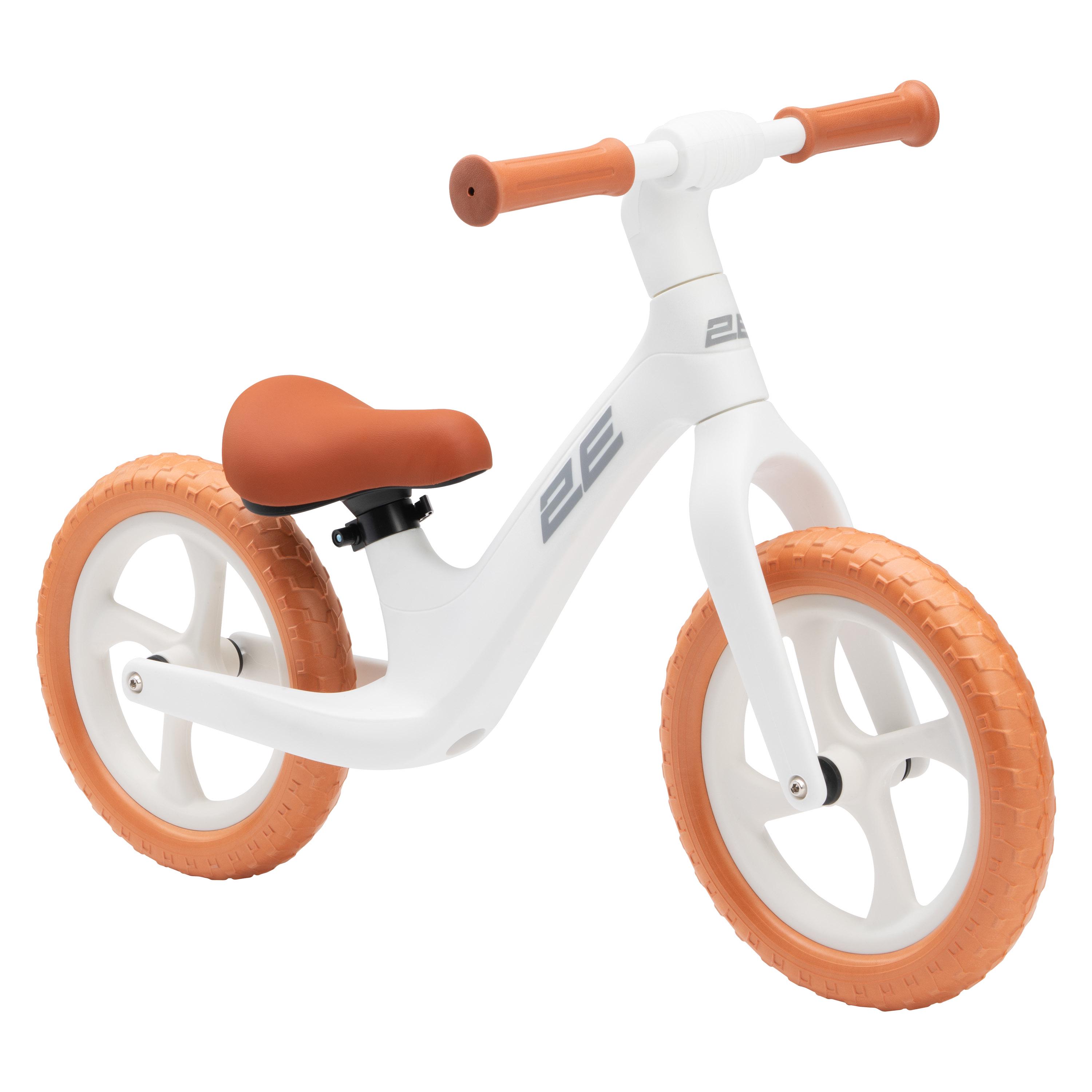 Біговел 2E NY 12" з регулюванням висоти сидіння з навантаженням до 50 кг Білий (ZCY-NY12-WHITE)