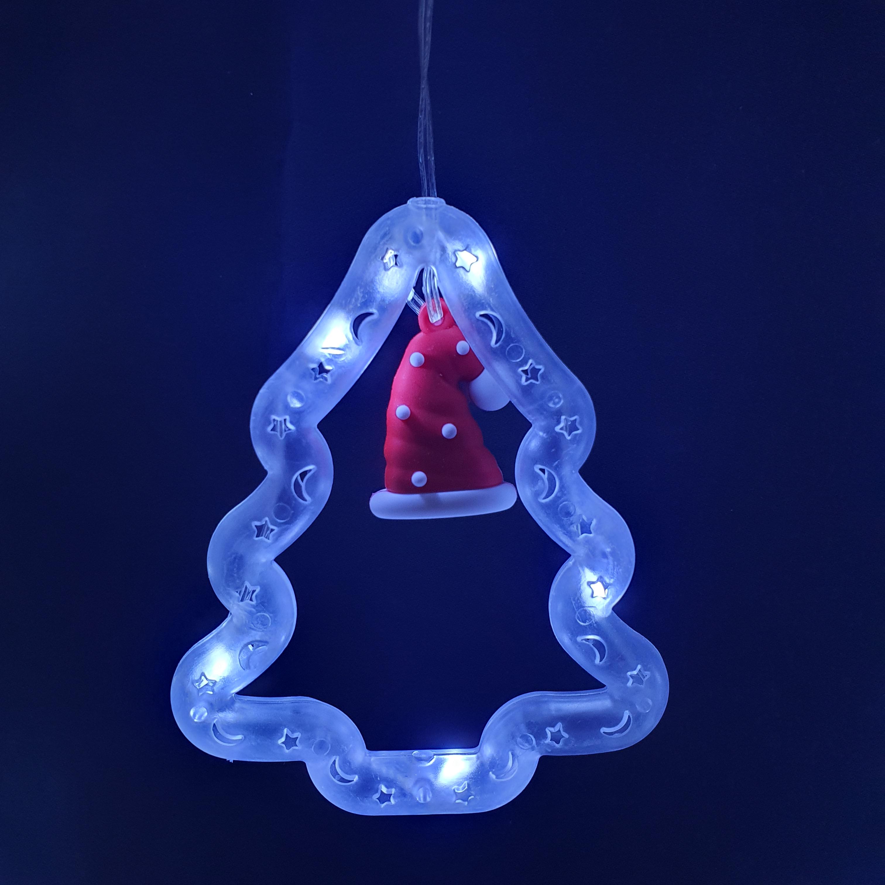 Гірлянда-штора Фігурки в ялинці новорічна світлодіодна 3 м (ML-09513) - фото 8 Гірлянда-штора Фігурки в ялинці новорічна світлодіодна 3 м (ML-09513) - фото 8