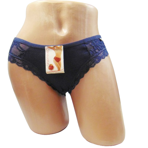 Трусы с кружевом Careuokin 8758 XL Синий Трусы с кружевом Careuokin 8758 XL Синий