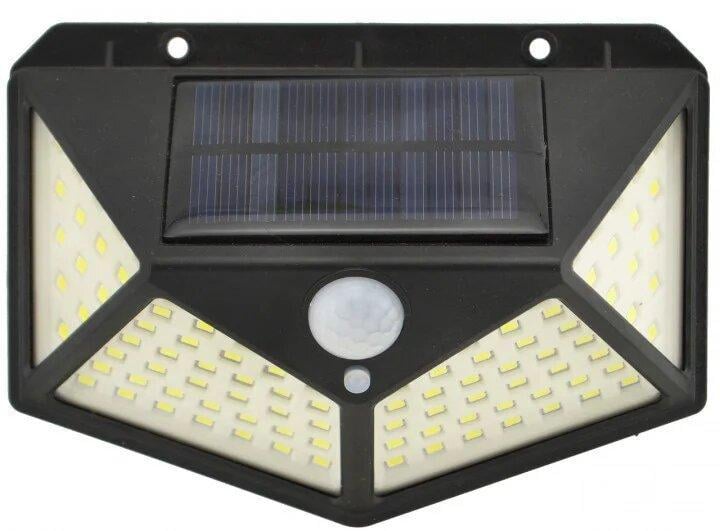 Ліхтар вуличний CL 100-100Led solar на сонячній батареї з датчиком руху (1290265747)