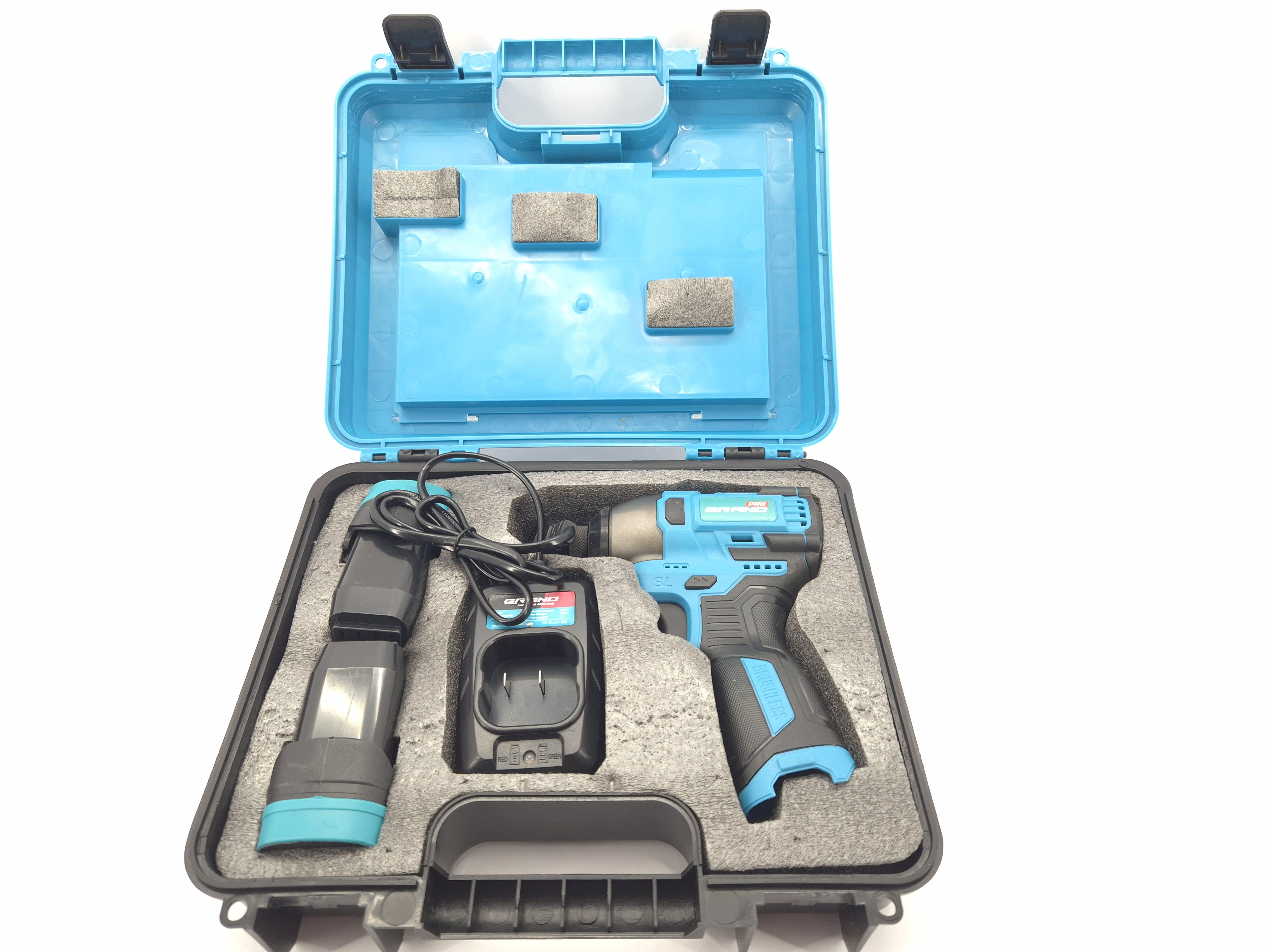 Гайковерт аккумуляторный ударный Grand АГУ-16 BL - фото 6 Гайковерт аккумуляторный ударный Grand АГУ-16 BL - фото 6