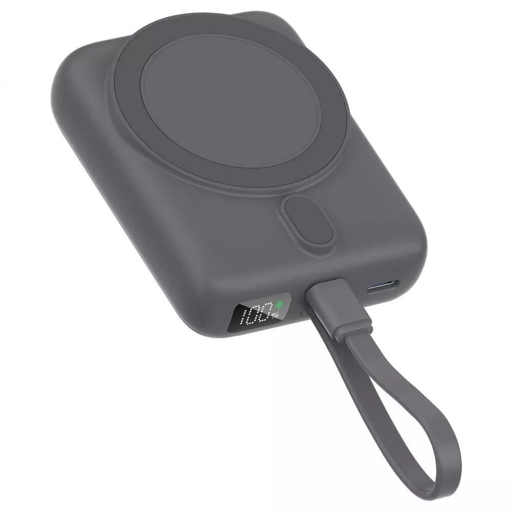 Повербанк Proove Neutron 22,5W 10000 mAh с поддержкой беспроводной зарядки Gray (PBNE22022203)