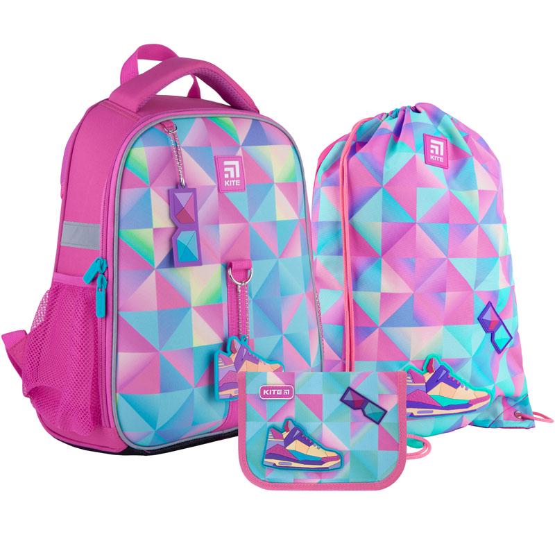 Рюкзак ортопедичний Kite Education Cool girl 35х26х13,5 см (SET_K21-555S-3)