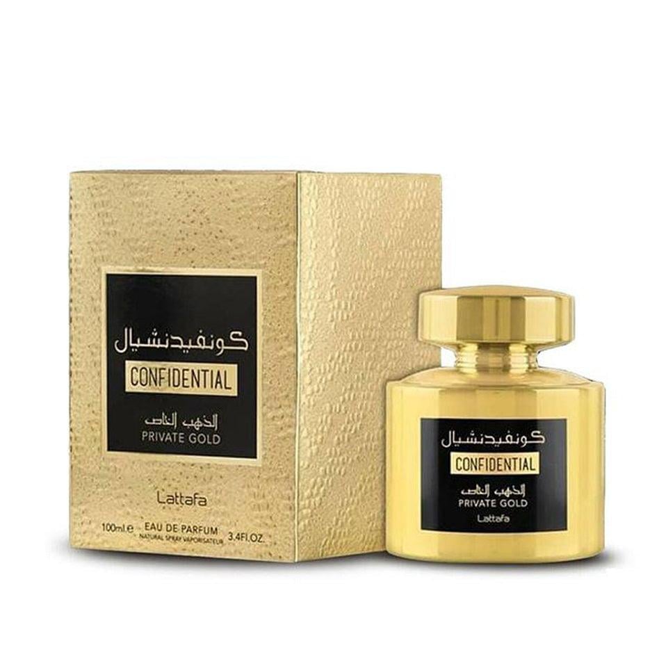 Парфюмированная вода унисекс Lattafa Perfumes Confidential Private Gold 100 мл (88367)