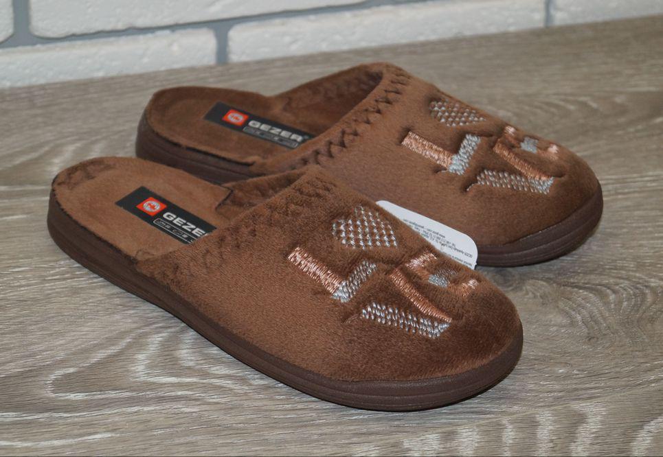 Тапочки комнатные женские Gezer р. 40 25 см Коричневый (31082-40)