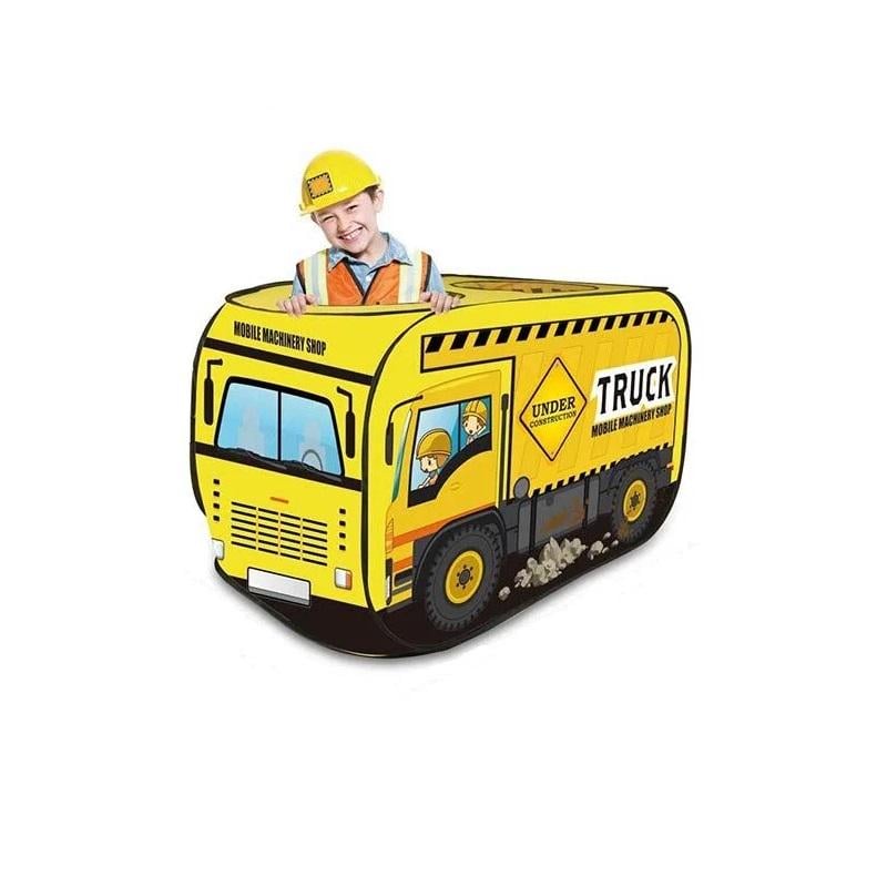 Палатка детская Play Tent Грузовик люк/дверца сзади Yellow (151978)