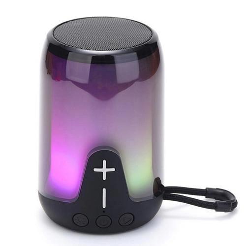 Колонка портативная 5W с RGB подсветкой и ремешком Черный (TG652) Колонка портативная 5W с RGB подсветкой и ремешком Черный (TG652)