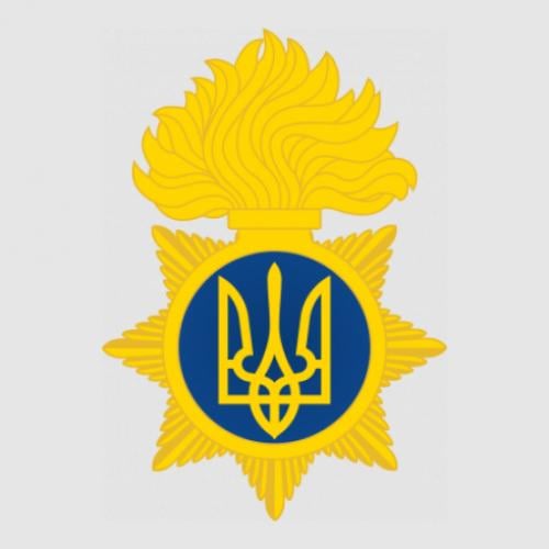 Стикер Национальная гвардия Украины 14x20 см (26933244)