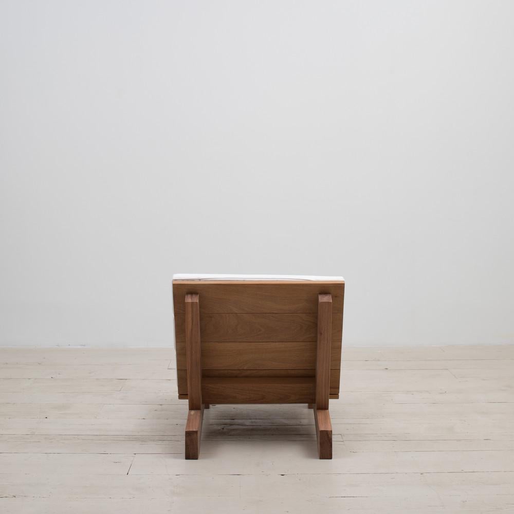 Кресло деревяное мягкое Мони Белый (0189) - фото 5 Кресло деревяное мягкое Мони Белый (0189) - фото 5