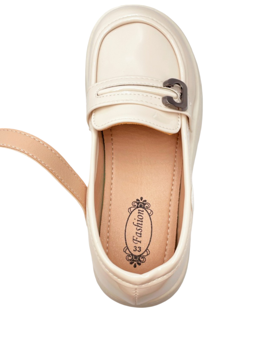 Туфли для девочек Fashion X601-11/34 р. 34 Бежевый - фото 4