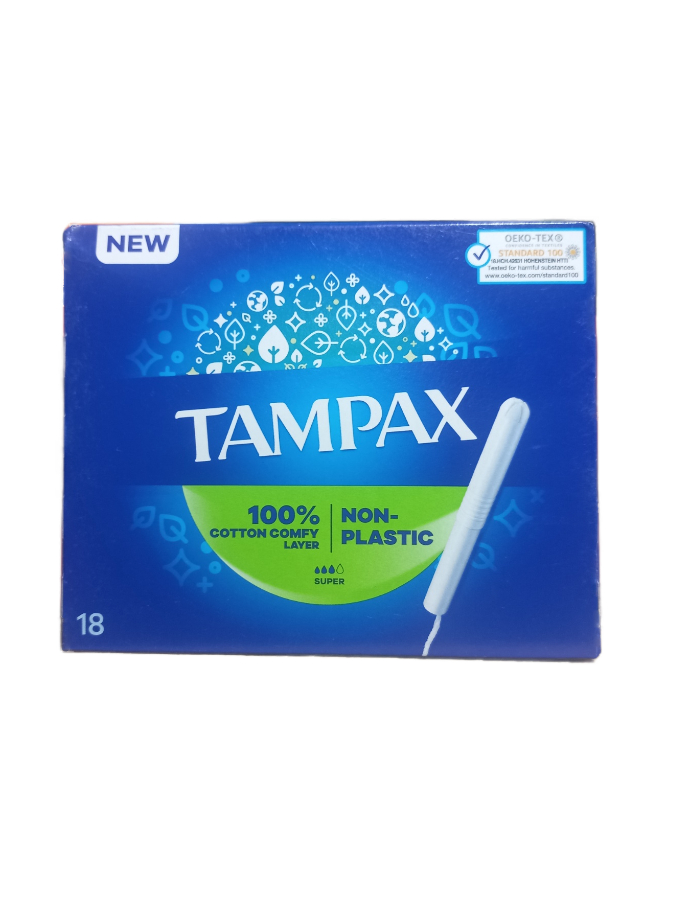 Тампони Tampax Super з аплікатором 18 шт. (117763)