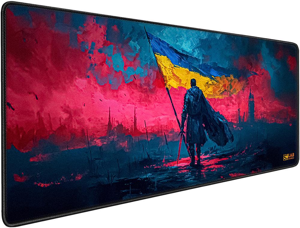 Коврик для мышки SHLab Defender of Ukraine SHM-346 70х30 см (35827)