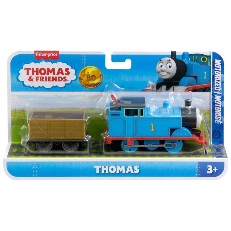 Поезд классический моторизованный Thomas & Friends Fisher-Price Томас из юбилейной серии к 80-летию