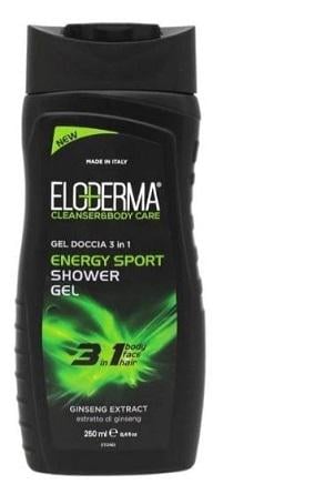 Гель для душу Eloderma Energy Sport 3в1 для чоловіків (247605) Гель для душу Eloderma Energy Sport 3в1 для чоловіків (247605)
