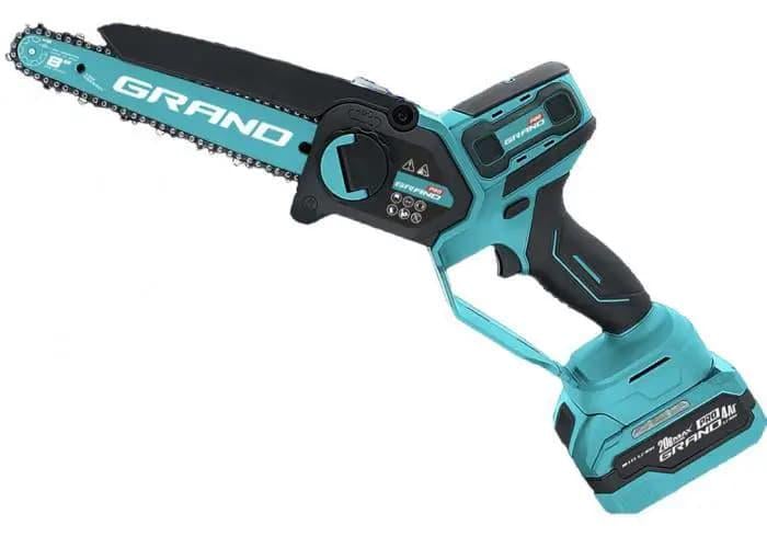 Пила цепная аккумуляторная Grand АПЦ-8HS/4-2 (HIGH SPEED)