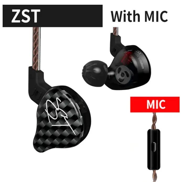 Наушники Knowledge Zenith ZST Mic Black (ZST9631) - фото 2