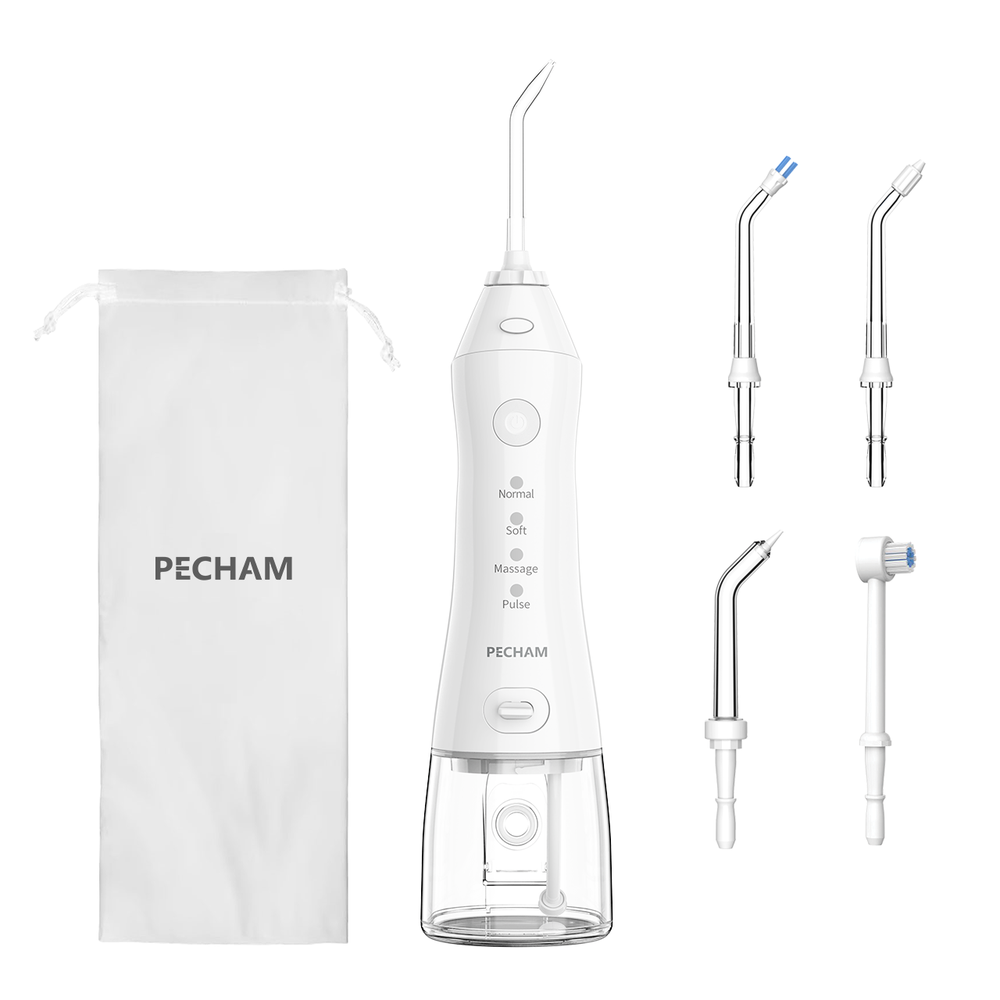 Ирригатор Pecham Travel White PC-1581 5 насадок (7232) Ирригатор Pecham Travel White PC-1581 5 насадок (7232)