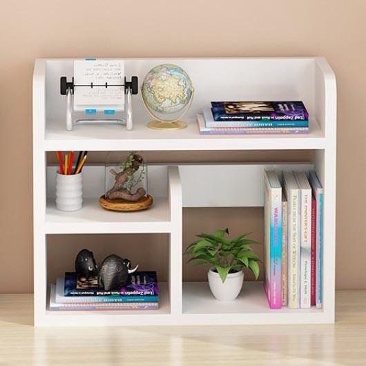 Полка книжная настольная из дерева Юнами Зефир (КПА-035120)