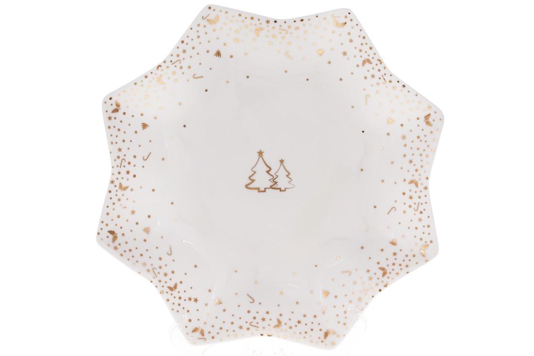 Блюдо фигурное фарфоровое BonaDi 30 см (498-299)