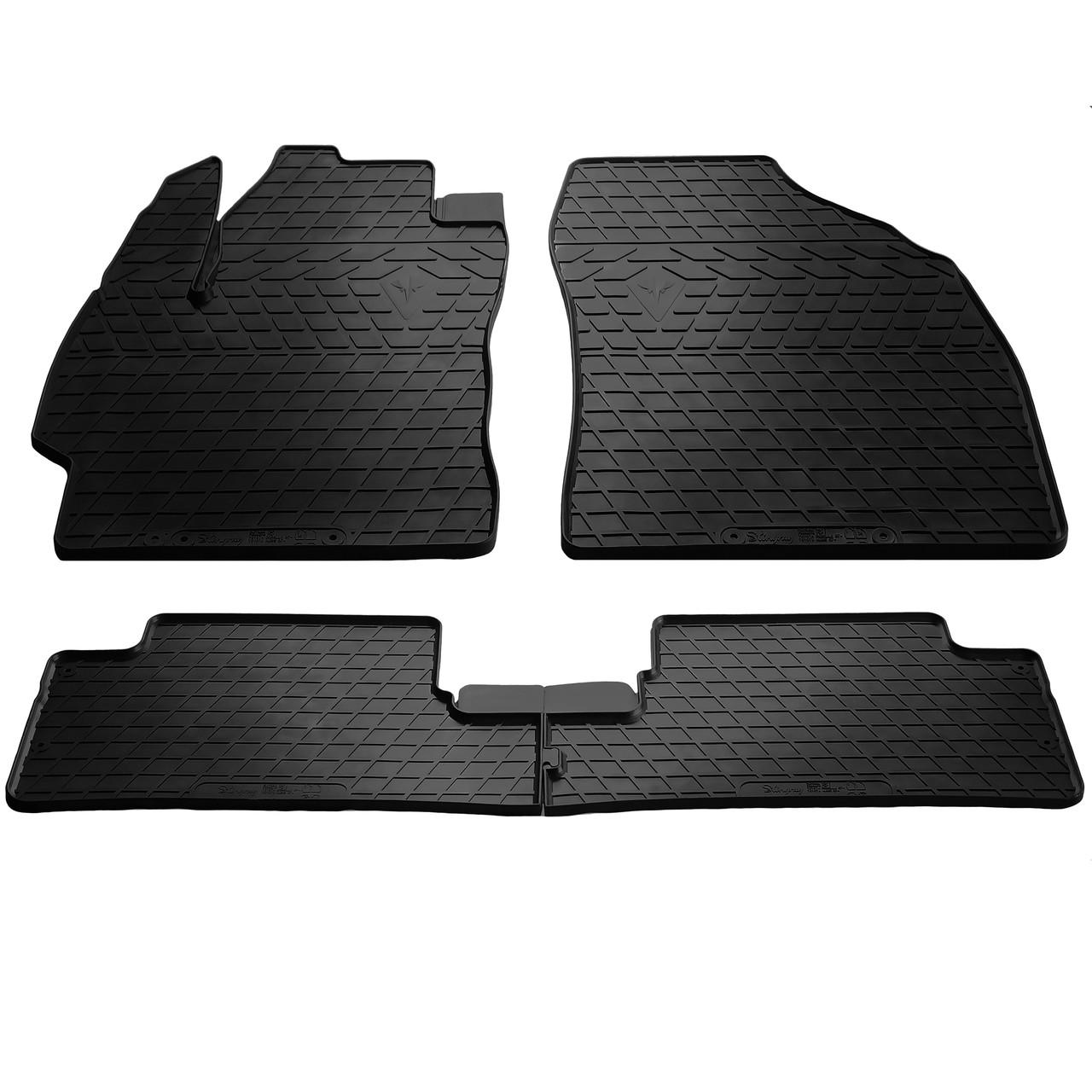 Коврики резиновые Stingray для Toyota Auris 07/13 Toyota Corolla 07/13 4 шт. (1022014)