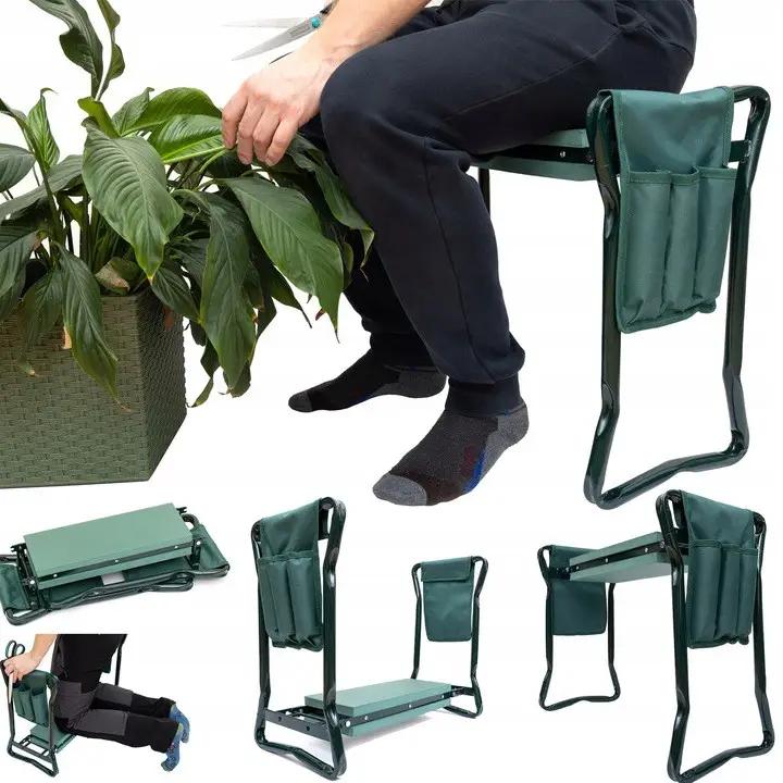 Табурет/підставка для колін розкладна для зручної обробки грядок (27786197) - фото 2 Табурет/підставка для колін розкладна для зручної обробки грядок (27786197) - фото 2