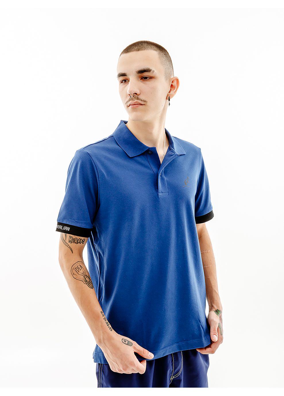 Футболка мужская Australian LOGOS POLO PIQUE' EL R-FIT XL Синий (7dLSUPO0063-002 XL)