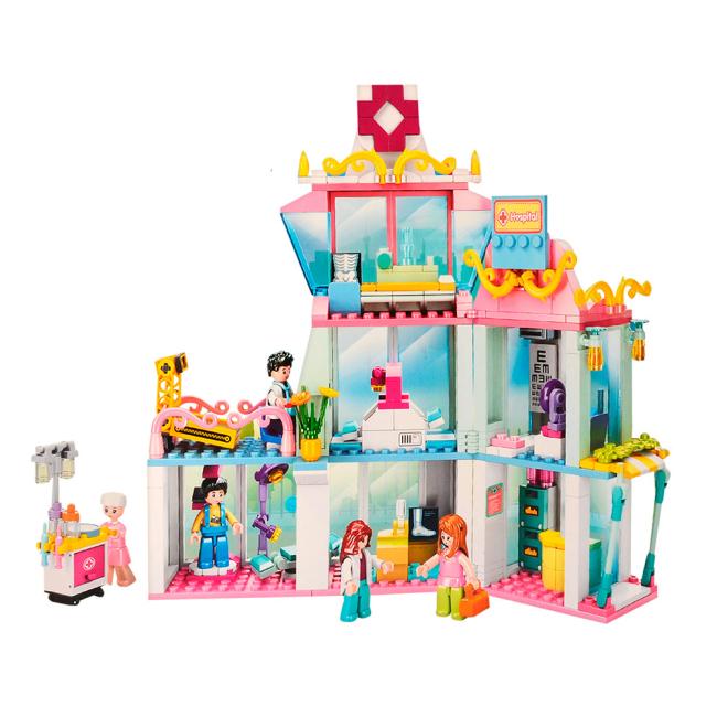 Конструктор Sluban Girls Dream Лікарняний будиночок 459 дет. (M38-B0799)