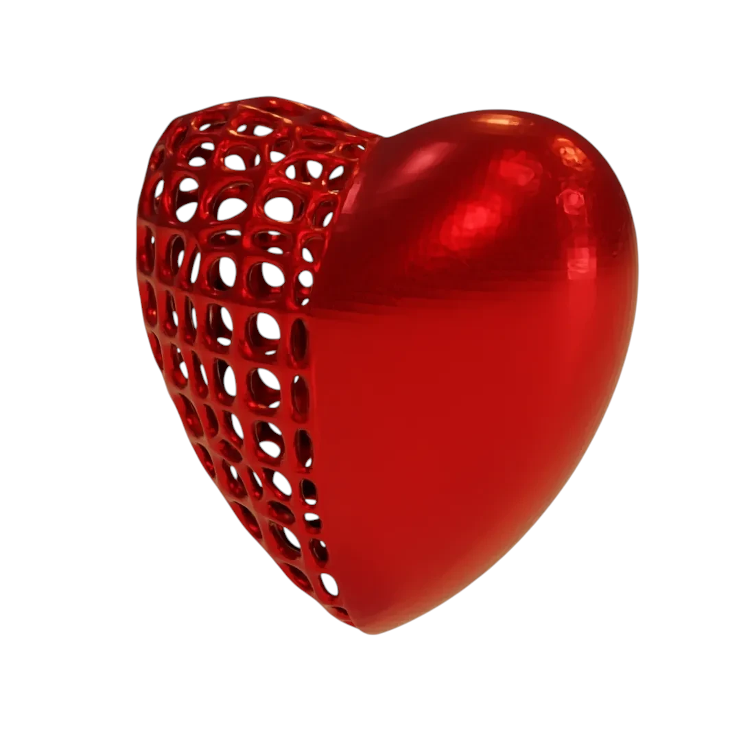 Декоративная фигурка Valentine Heart Design 6 8 см 3D-печать